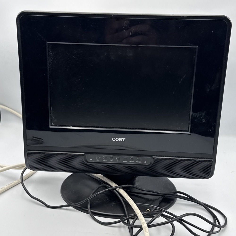 Coby 10.2" Inch TFT LCD Digital TV TF-TV1022 - Portable Complete Working